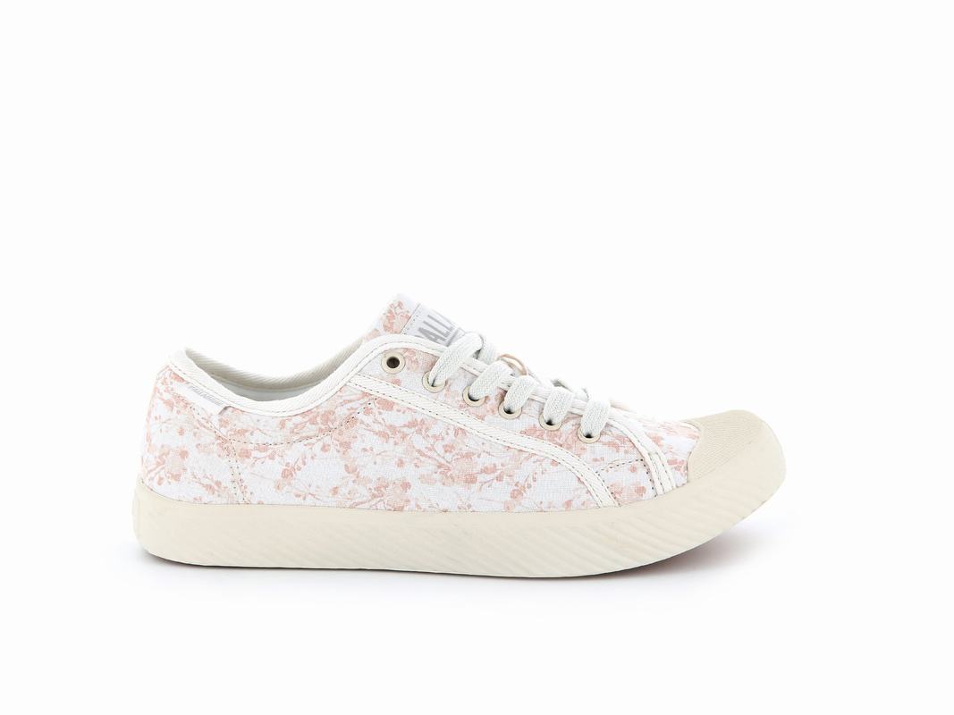 Palladium Pallaphoenix Canvas Print Women's Low Top Sneakers Multicolor (FSIJ83470)